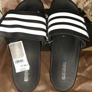 NEW Adidas Adilette Comfort Adjustable Slide Sandals unisex